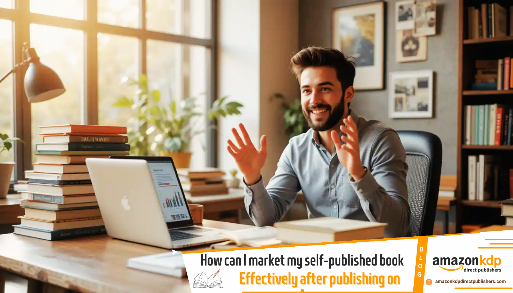 How can I market my self-published book effectively after publishing on Amazon