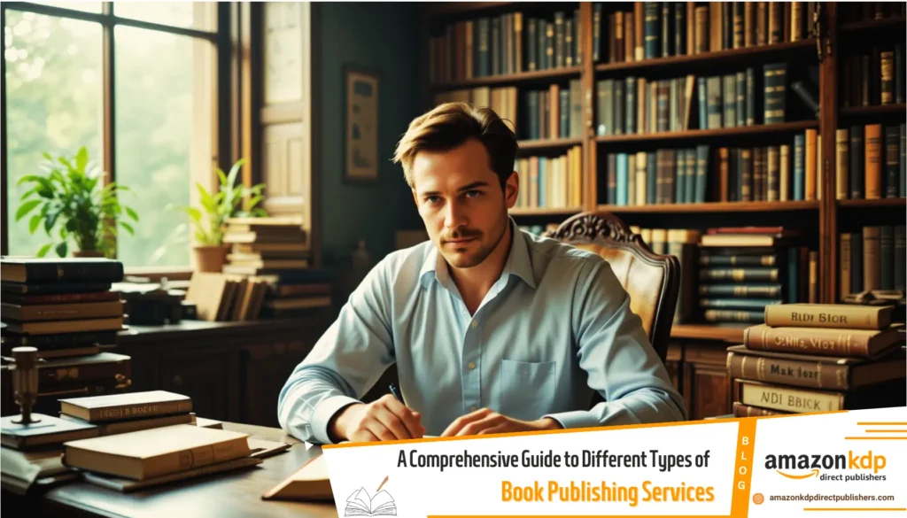 A Comprehensive Guide to Different Types of Book Publishing Services- Amazonkdpdirectpublishers.com